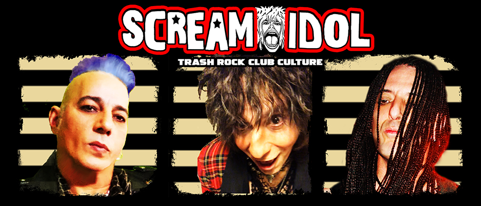 glam punk rock club band Scream Idol