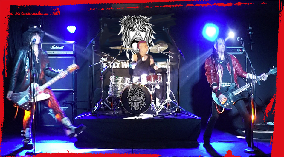 Underground Rock pop band Scream Idol live on stage