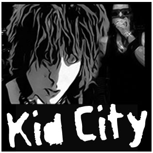 Scream Idol cover art for trash rock pop song Kid City