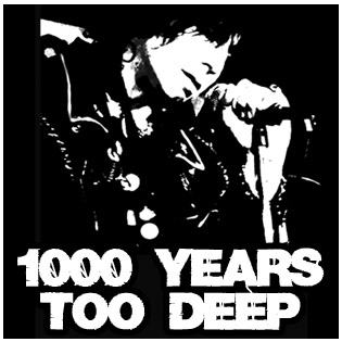 Scream Idol cover art for alternative pop rock song 1000 Years Too Deep